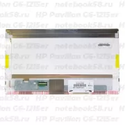 Матрица для ноутбука HP Pavilion G6-1215er (1366x768 HD) TN, 40pin, Глянцевая