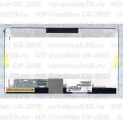 Матрица для ноутбука HP Pavilion G6-2015 (1366x768 HD) TN, 40pin, Матовая