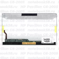 Матрица для ноутбука HP Pavilion G6-2005 (1366x768 HD) TN, 40pin, Глянцевая