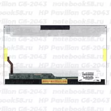 Матрица для ноутбука HP Pavilion G6-2043 (1366x768 HD) TN, 40pin, Глянцевая