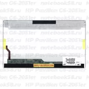 Матрица для ноутбука HP Pavilion G6-2051er (1366x768 HD) TN, 40pin, Глянцевая