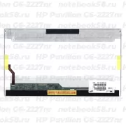 Матрица для ноутбука HP Pavilion G6-2227nr (1366x768 HD) TN, 40pin, Глянцевая