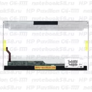 Матрица для ноутбука HP Pavilion G6-1111 (1366x768 HD) TN, 40pin, Глянцевая