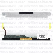 Матрица для ноутбука HP Pavilion G6-1305er (1366x768 HD) TN, 40pin, Глянцевая