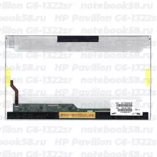 Матрица для ноутбука HP Pavilion G6-1322sr (1366x768 HD) TN, 40pin, Глянцевая