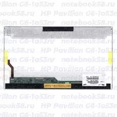 Матрица для ноутбука HP Pavilion G6-1a53nr (1366x768 HD) TN, 40pin, Глянцевая