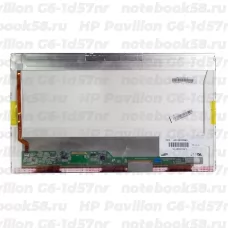 Матрица для ноутбука HP Pavilion G6-1d57nr (1366x768 HD) TN, 40pin, Глянцевая