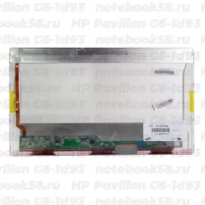 Матрица для ноутбука HP Pavilion G6-1d93 (1366x768 HD) TN, 40pin, Глянцевая