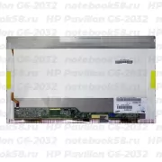 Матрица для ноутбука HP Pavilion G6-2032 (1366x768 HD) TN, 40pin, Глянцевая