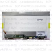 Матрица для ноутбука HP Pavilion G6-1126 (1366x768 HD) TN, 40pin, Глянцевая