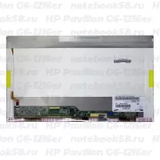 Матрица для ноутбука HP Pavilion G6-1216er (1366x768 HD) TN, 40pin, Глянцевая