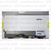Матрица для ноутбука HP Pavilion G6-1300 (1366x768 HD) TN, 40pin, Глянцевая