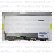 Матрица для ноутбука HP Pavilion G6-1306er (1366x768 HD) TN, 40pin, Глянцевая