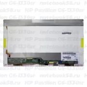 Матрица для ноутбука HP Pavilion G6-1330sr (1366x768 HD) TN, 40pin, Глянцевая