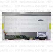 Матрица для ноутбука HP Pavilion G6-1d11 (1366x768 HD) TN, 40pin, Глянцевая