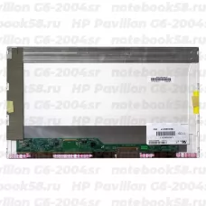 Матрица для ноутбука HP Pavilion G6-2004sr (1366x768 HD) TN, 40pin, Матовая