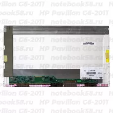 Матрица для ноутбука HP Pavilion G6-2011 (1366x768 HD) TN, 40pin, Матовая