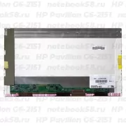 Матрица для ноутбука HP Pavilion G6-2151 (1366x768 HD) TN, 40pin, Матовая