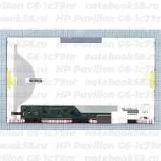 Матрица для ноутбука HP Pavilion G6-1c79nr (1366x768 HD) TN, 40pin, Матовая