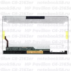 Матрица для ноутбука HP Pavilion G6-2163er (1366x768 HD) TN, 40pin, Глянцевая