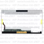 Матрица для ноутбука HP Pavilion G6-2167 (1366x768 HD) TN, 40pin, Глянцевая