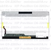 Матрица для ноутбука HP Pavilion G6-2260er (1366x768 HD) TN, 40pin, Глянцевая