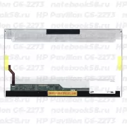 Матрица для ноутбука HP Pavilion G6-2273 (1366x768 HD) TN, 40pin, Глянцевая