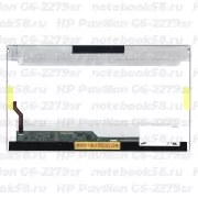 Матрица для ноутбука HP Pavilion G6-2279sr (1366x768 HD) TN, 40pin, Глянцевая