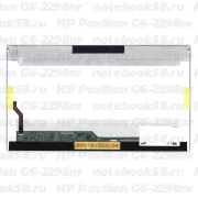 Матрица для ноутбука HP Pavilion G6-2298nr (1366x768 HD) TN, 40pin, Глянцевая