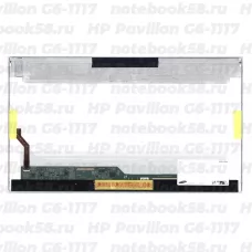 Матрица для ноутбука HP Pavilion G6-1117 (1366x768 HD) TN, 40pin, Глянцевая