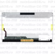 Матрица для ноутбука HP Pavilion G6-1118 (1366x768 HD) TN, 40pin, Глянцевая