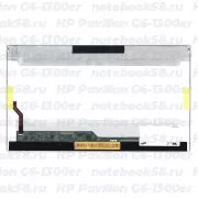 Матрица для ноутбука HP Pavilion G6-1300er (1366x768 HD) TN, 40pin, Глянцевая