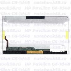 Матрица для ноутбука HP Pavilion G6-1d48 (1366x768 HD) TN, 40pin, Глянцевая