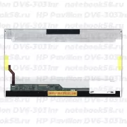 Матрица для ноутбука HP Pavilion DV6-3031nr (1366x768 HD) TN, 40pin, Глянцевая