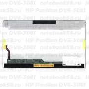 Матрица для ноутбука HP Pavilion DV6-3081 (1366x768 HD) TN, 40pin, Глянцевая