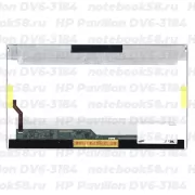 Матрица для ноутбука HP Pavilion DV6-3184 (1366x768 HD) TN, 40pin, Глянцевая