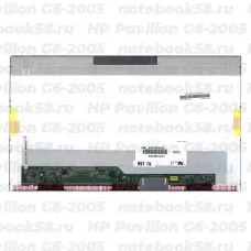 Матрица для ноутбука HP Pavilion G6-2005 (1366x768 HD) TN, 40pin, Матовая