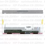 Матрица для ноутбука HP Pavilion G6-2206er (1366x768 HD) TN, 40pin, Глянцевая