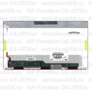 Матрица для ноутбука HP Pavilion G6-2175sr (1366x768 HD) TN, 40pin, Матовая