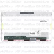 Матрица для ноутбука HP Pavilion G6-2012sr (1366x768 HD) TN, 40pin, Глянцевая