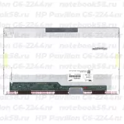 Матрица для ноутбука HP Pavilion G6-2244nr (1366x768 HD) TN, 40pin, Глянцевая