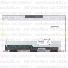 Матрица для ноутбука HP Pavilion G6-1263sr (1366x768 HD) TN, 40pin, Глянцевая