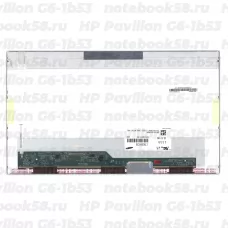 Матрица для ноутбука HP Pavilion G6-1b53 (1366x768 HD) TN, 40pin, Глянцевая