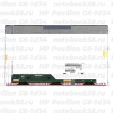 Матрица для ноутбука HP Pavilion G6-1d34 (1366x768 HD) TN, 40pin, Глянцевая