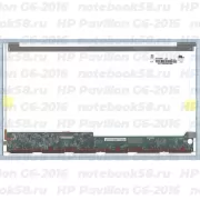 Матрица для ноутбука HP Pavilion G6-2016 (1366x768 HD) TN, 40pin, Глянцевая