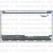 Матрица для ноутбука HP Pavilion G6-1148 (1366x768 HD) TN, 40pin, Глянцевая