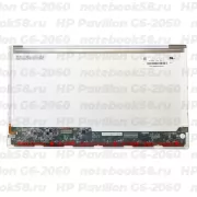 Матрица для ноутбука HP Pavilion G6-2060 (1366x768 HD) TN, 40pin, Глянцевая