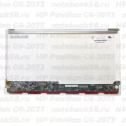 Матрица для ноутбука HP Pavilion G6-2073 (1366x768 HD) TN, 40pin, Глянцевая