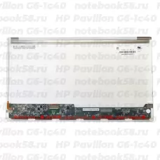 Матрица для ноутбука HP Pavilion G6-1c40 (1366x768 HD) TN, 40pin, Глянцевая