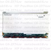 Матрица для ноутбука HP Pavilion G6-2374nr (1366x768 HD) TN, 40pin, Глянцевая